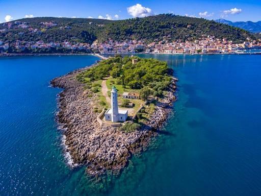 Sea And Sky Infinity Blue Apartment Гитион Экстерьер фото